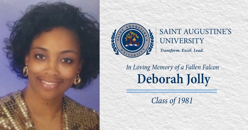 Saint Augustine’s University Mourns the Loss of Alumna Deborah Jolly